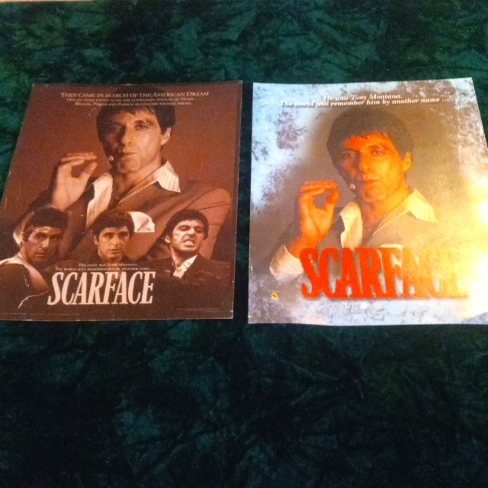 2 Vintage photo movie Prints from the movie Scarface
